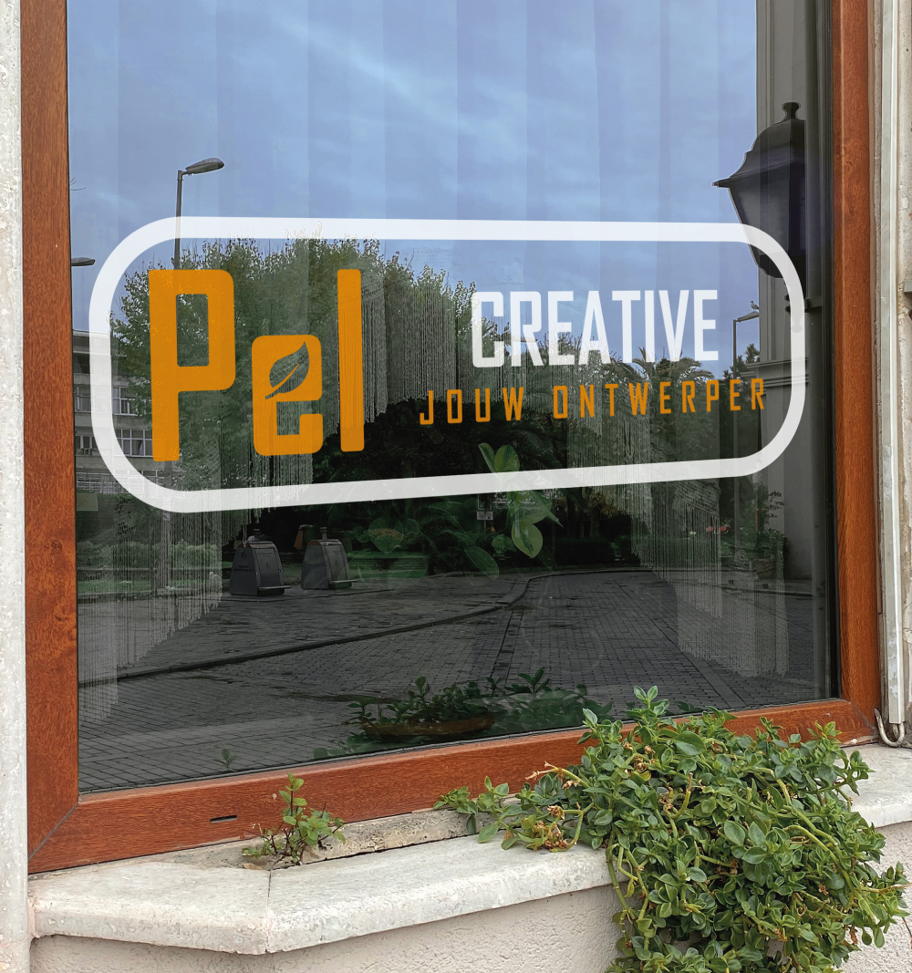 Pel-Creative | Belettering-Voor-raam
